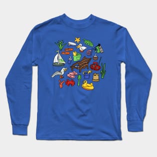 A Trip To The Beach Long Sleeve T-Shirt